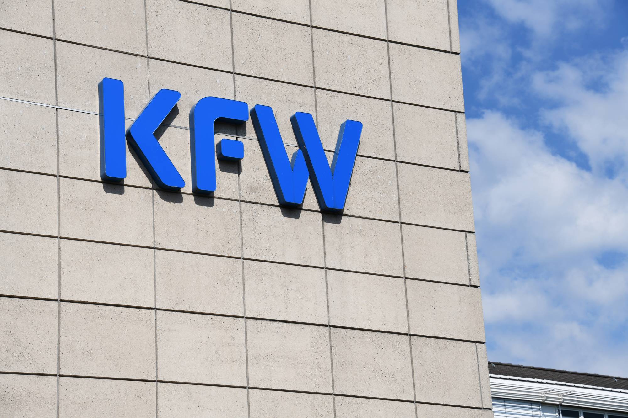 Bonn, North Rhine-Westphalia / Germany - May 15, 2018: KfW logo